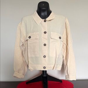 Marine Layer Holland Crop Jacket